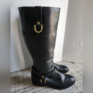 Ralph Lauren Leather Riding Boot